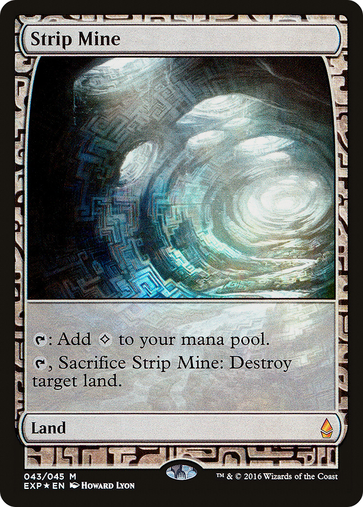 Image of Strip Mine (EXP-043) - Zendikar Expeditions Foil