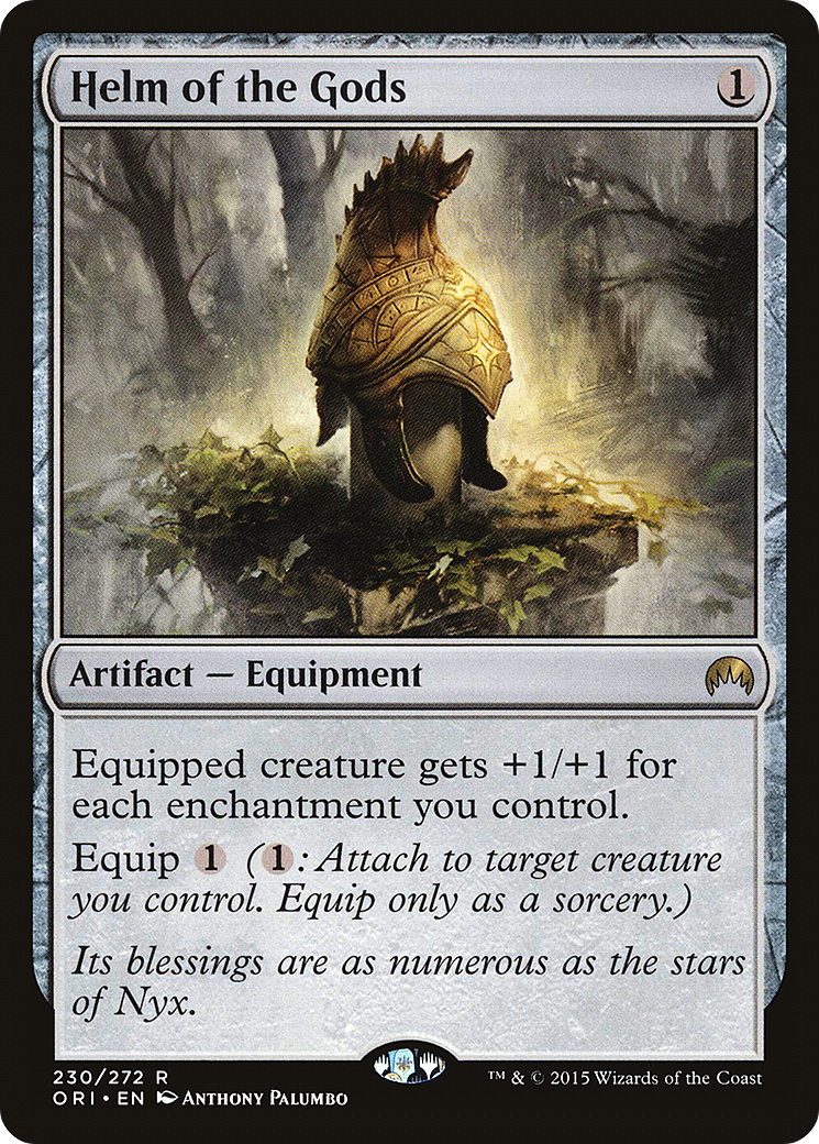 Image of Helm of the Gods (ORI-230) - Magic Origins