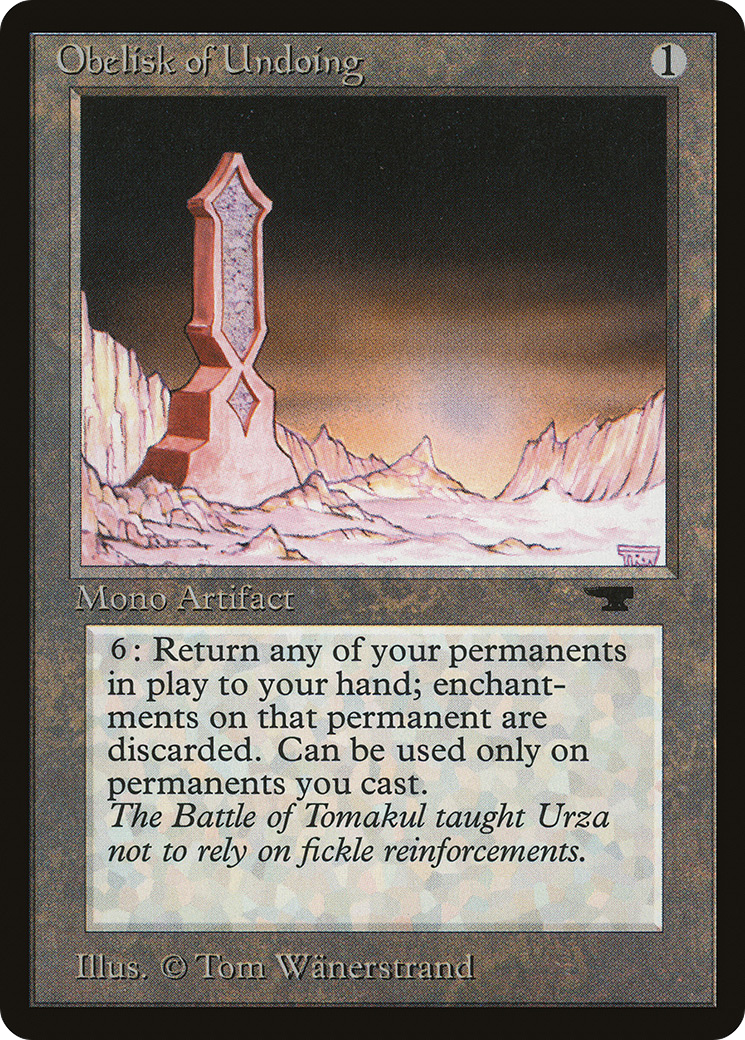 Image of Obelisk of Undoing (ATQ-) - Antiquities