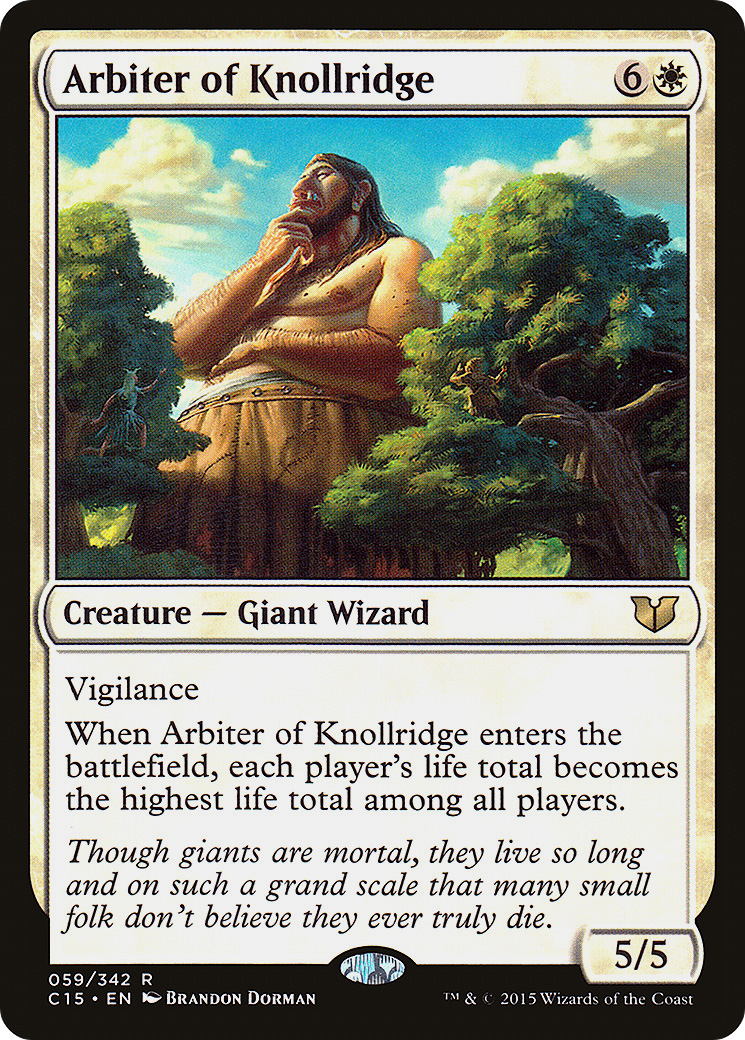 Image of Arbiter of Knollridge (C15-059) - Commander 2015
