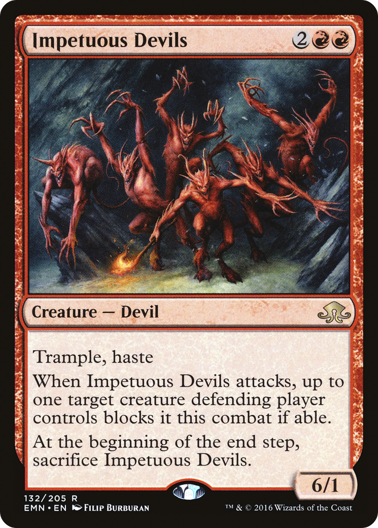 Image of Impetuous Devils (EMN-132) - Eldritch Moon Foil