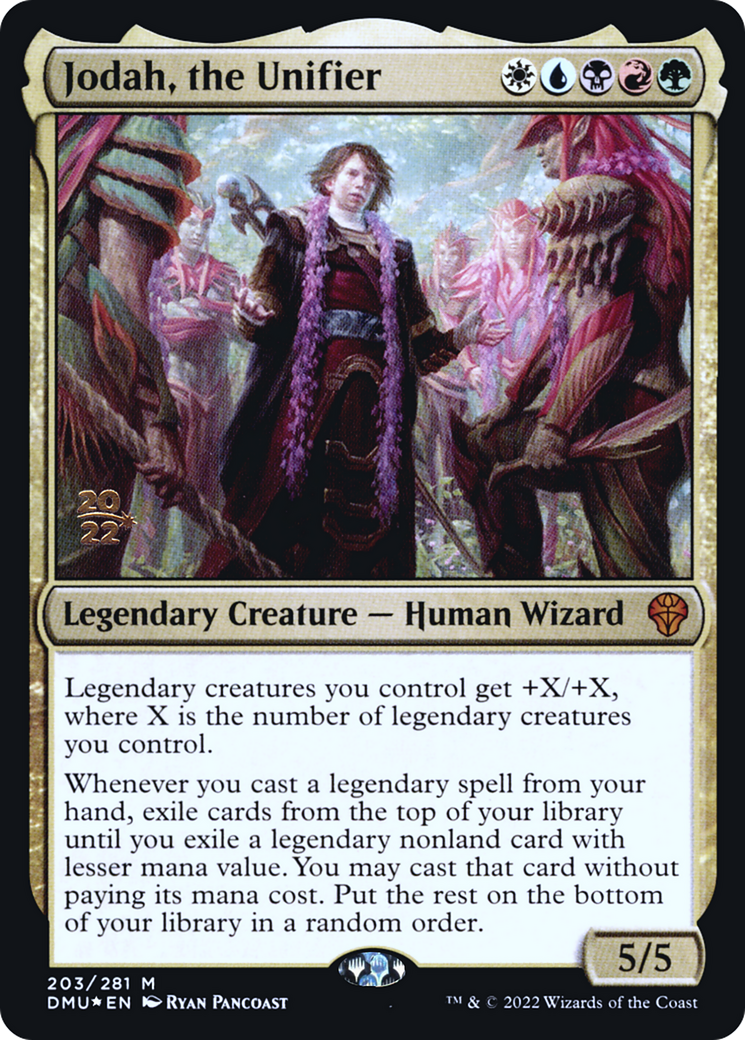 Image of Jodah, the Unifier (PRE-203) - Dominaria United Promos Foil