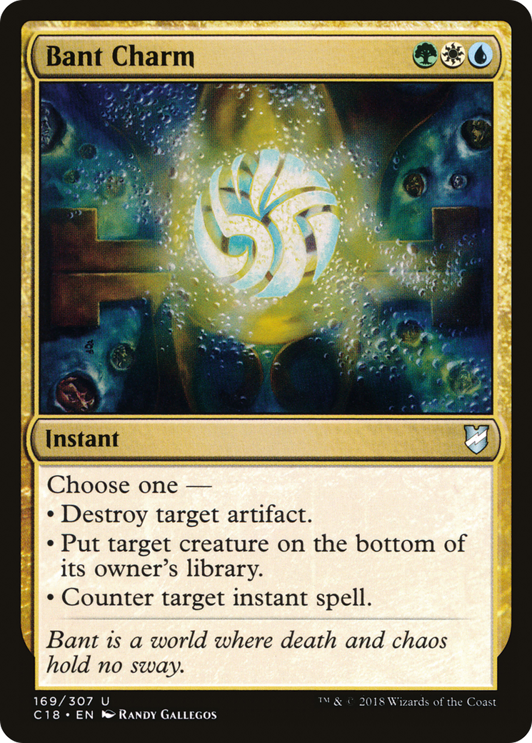 Image of Bant Charm (C18-169) - Commander 2018