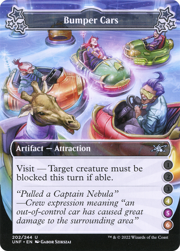 Image of Bumper Cars (4-5-6) (UNF-202) - Unfinity