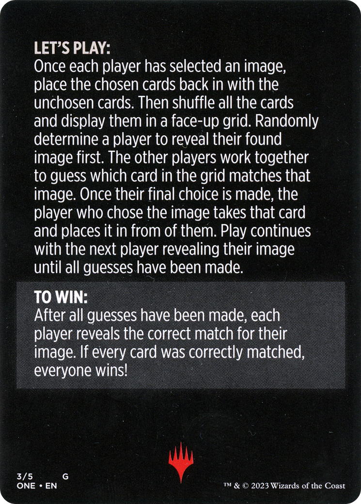 Image of Cyber Simulacrum // Cyber Simulacrum (cont'd) (MONE-003) - Phyrexia: All Will Be One Minigames