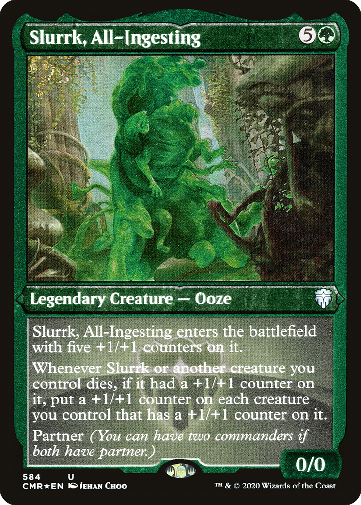 Image of Slurrk, All-Ingesting (Foil Etched) (CMR-584) - Commander Legends Foil