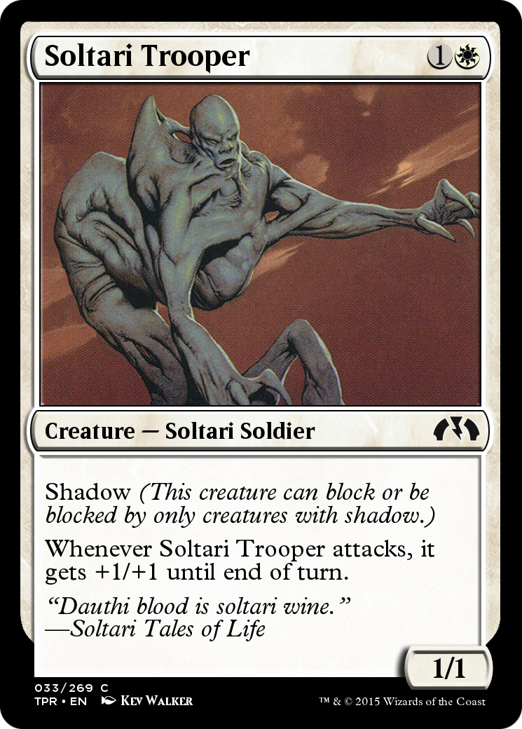 Image of Soltari Trooper (TPR-033) - Tempest Remastered