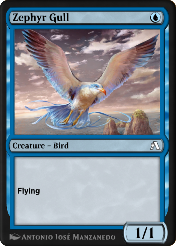 Image of Zephyr Gull (OANA-023) - Arena New Player Experience Cards
