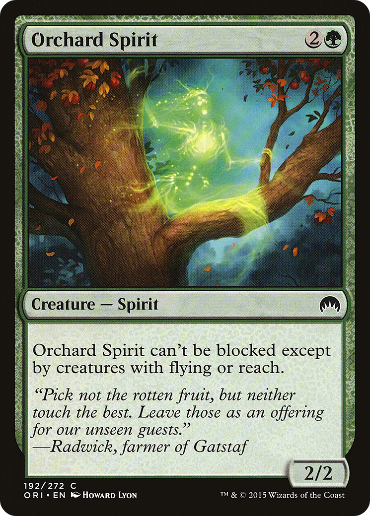 Image of Orchard Spirit (ORI-192) - Magic Origins Foil