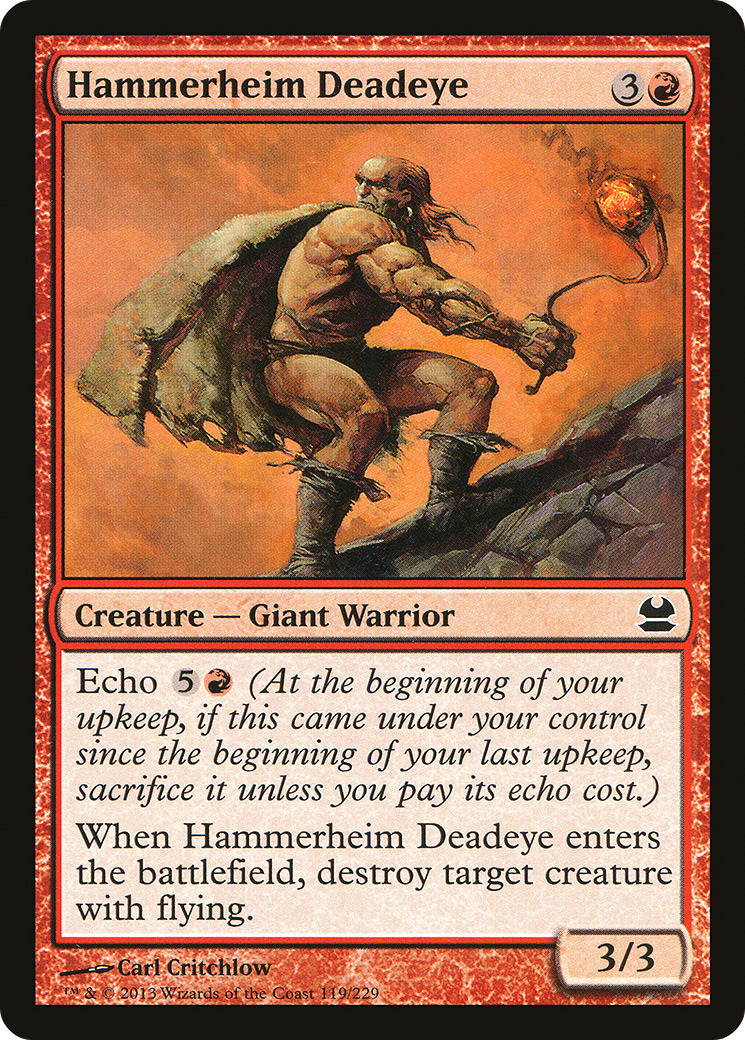 Image of Hammerheim Deadeye (MMA-119) - Modern Masters