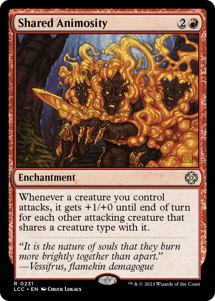 Image of Shared Animosity (LCC-231) - The Lost Caverns of Ixalan Commander