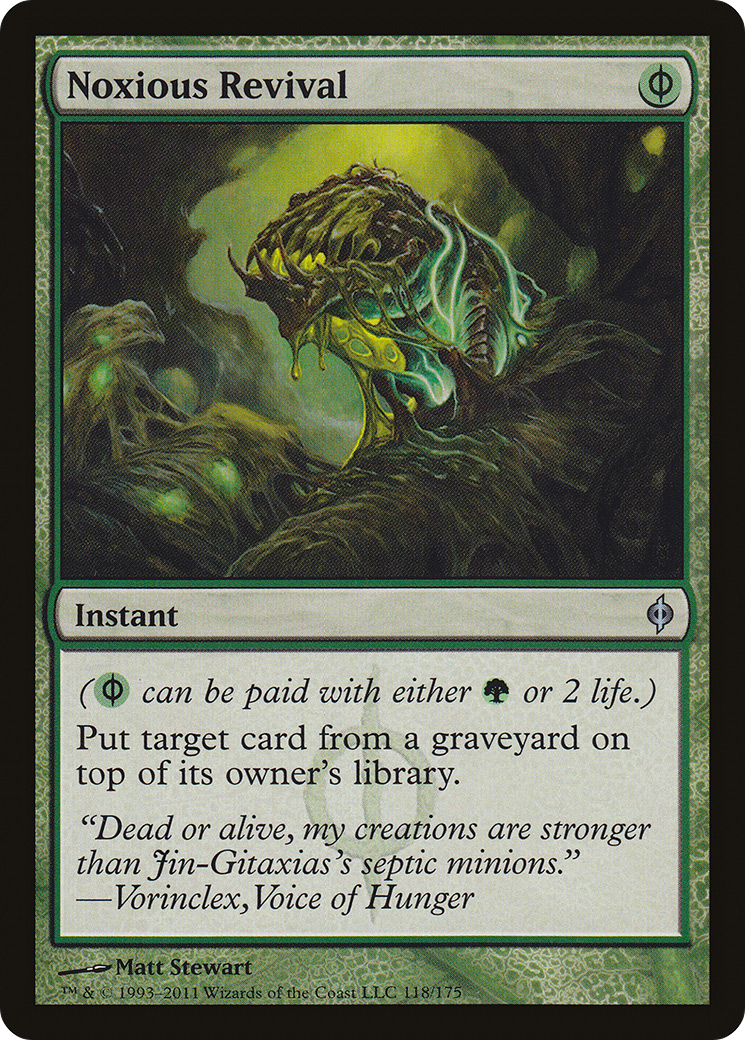 Image of Noxious Revival (NPH-118) - New Phyrexia Foil