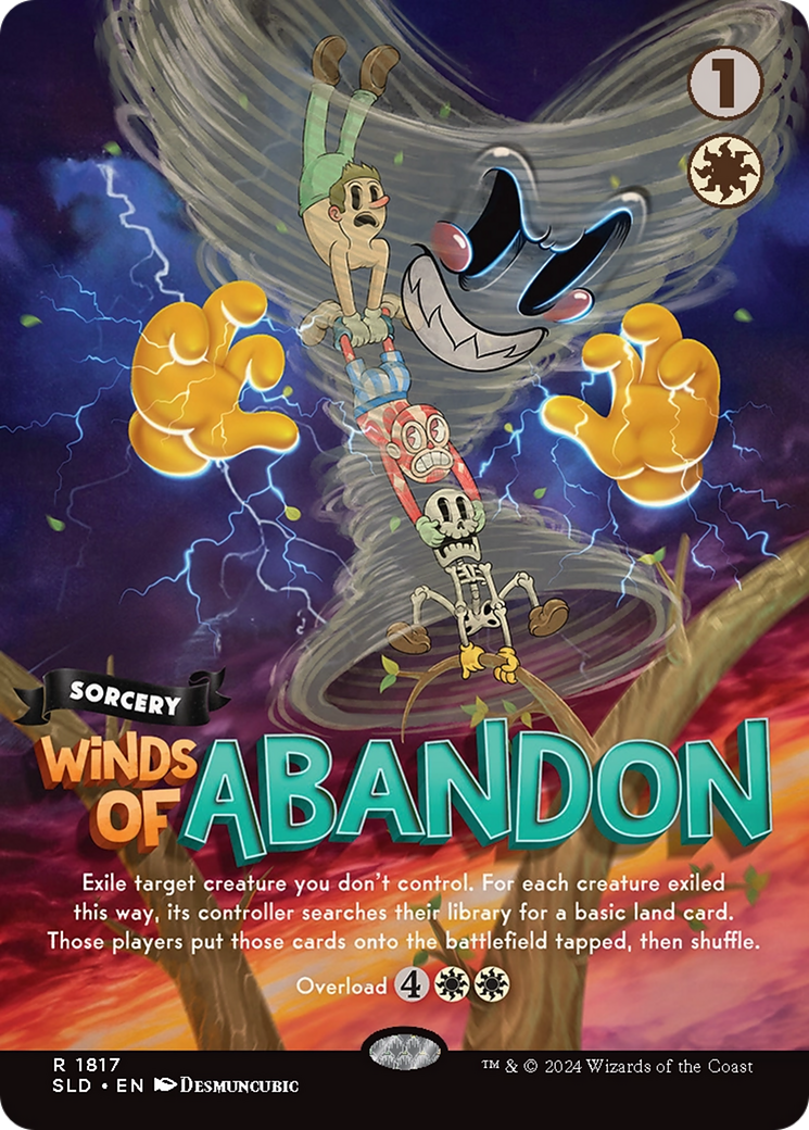 Image of Winds of Abandon (SLD-1817) - Secret Lair Drop (Borderless)