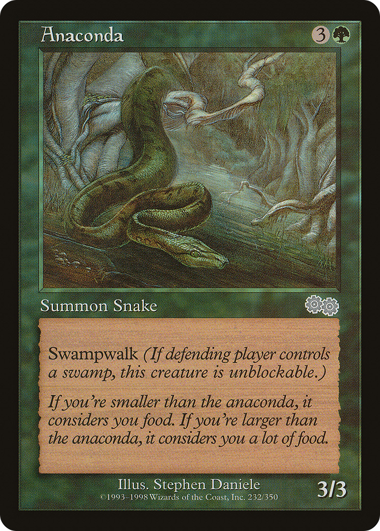 Image of Anaconda (USG-232) - Urza's Saga