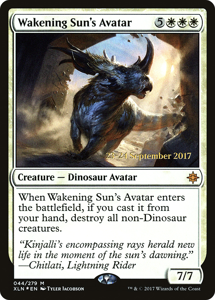 Image of Wakening Sun's Avatar (PRE-044) - Ixalan Promos Foil