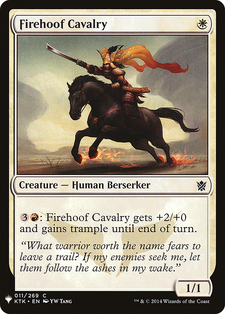 Image of Firehoof Cavalry (LIST-011) - The List