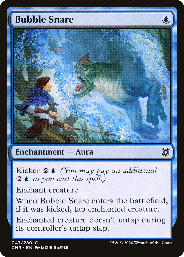 Image of Bubble Snare (ZNR-047) - Zendikar Rising Foil