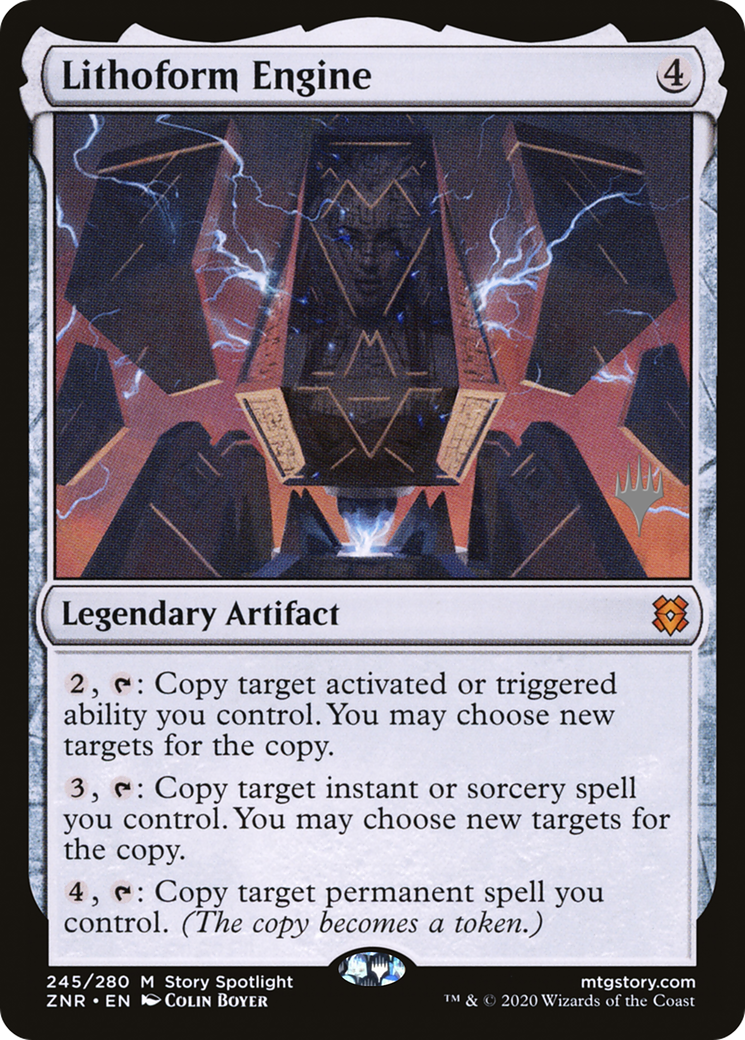 Image of Lithoform Engine (PPZNR-245) - Zendikar Rising Promos Foil