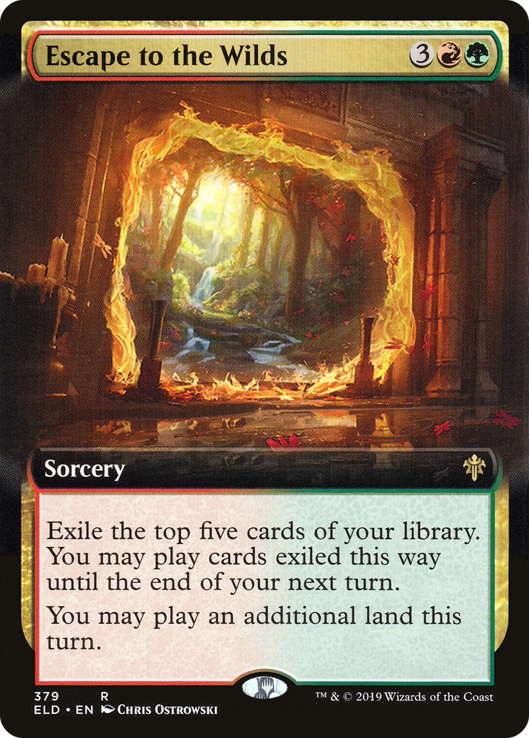 Image of Escape to the Wilds (Extended Art) (ELD-379) - Throne of Eldraine: (Extended Art)