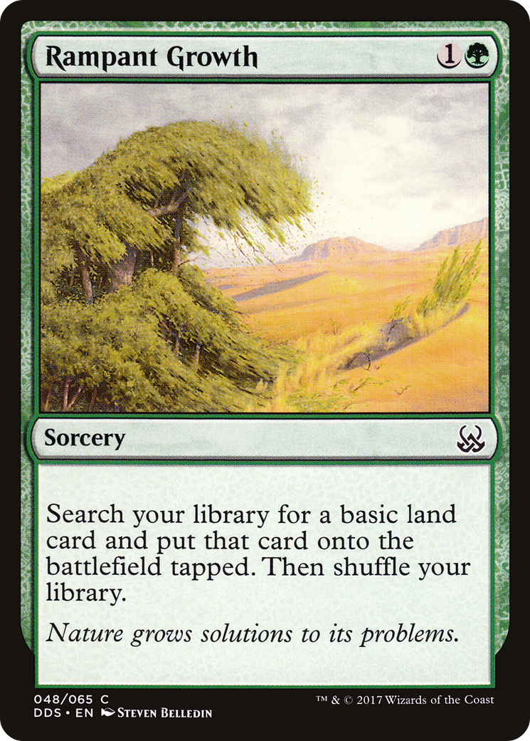 Image of Rampant Growth (DDS-048) - Duel Decks: Mind vs. Might