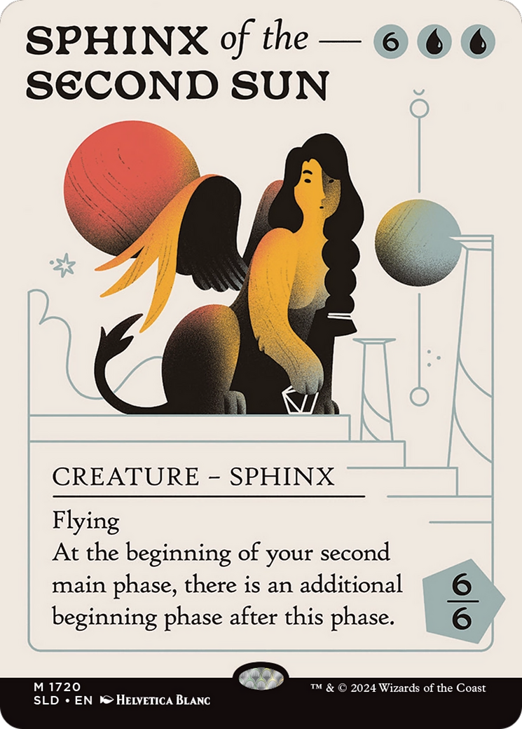 Image of Sphinx of the Second Sun (SLD-1720) - Secret Lair Drop (Borderless)