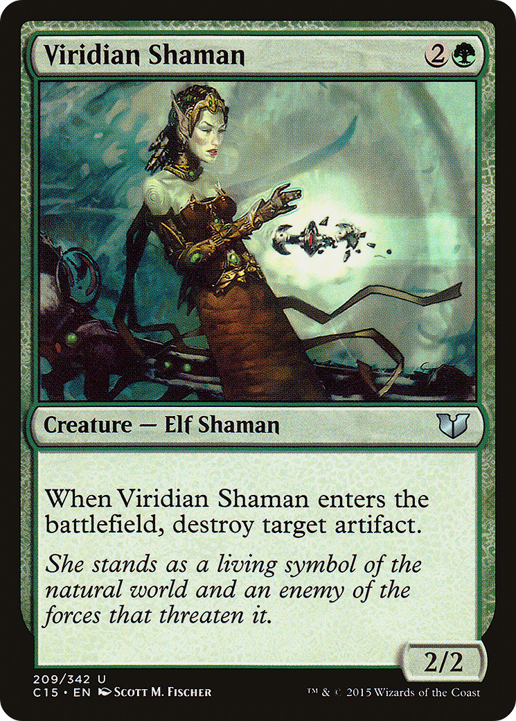 Image of Viridian Shaman (C15-209) - Commander 2015