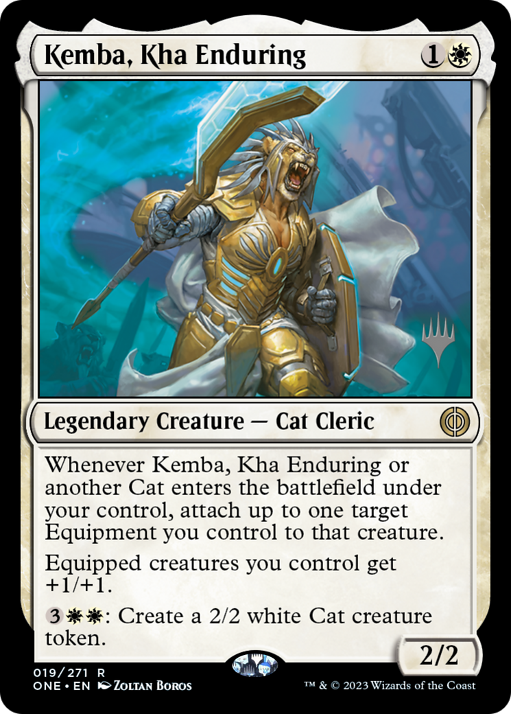 Image of Kemba, Kha Enduring (PPONE-019) - Phyrexia: All Will Be One Promos