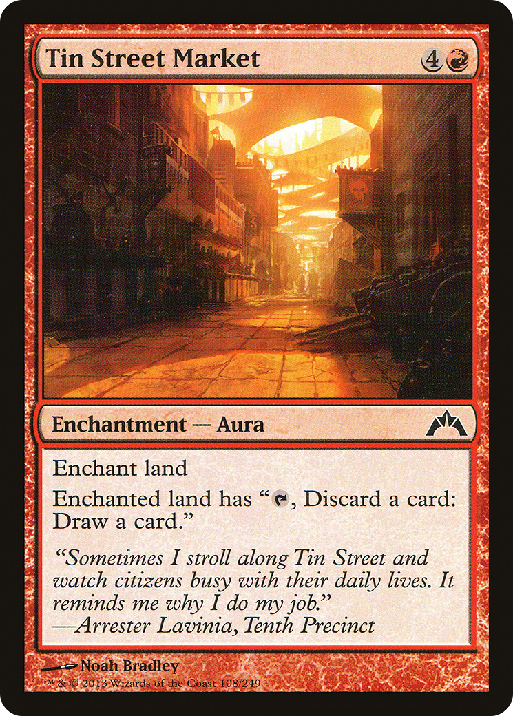 Image of Tin Street Market (GTC-108) - Gatecrash Foil