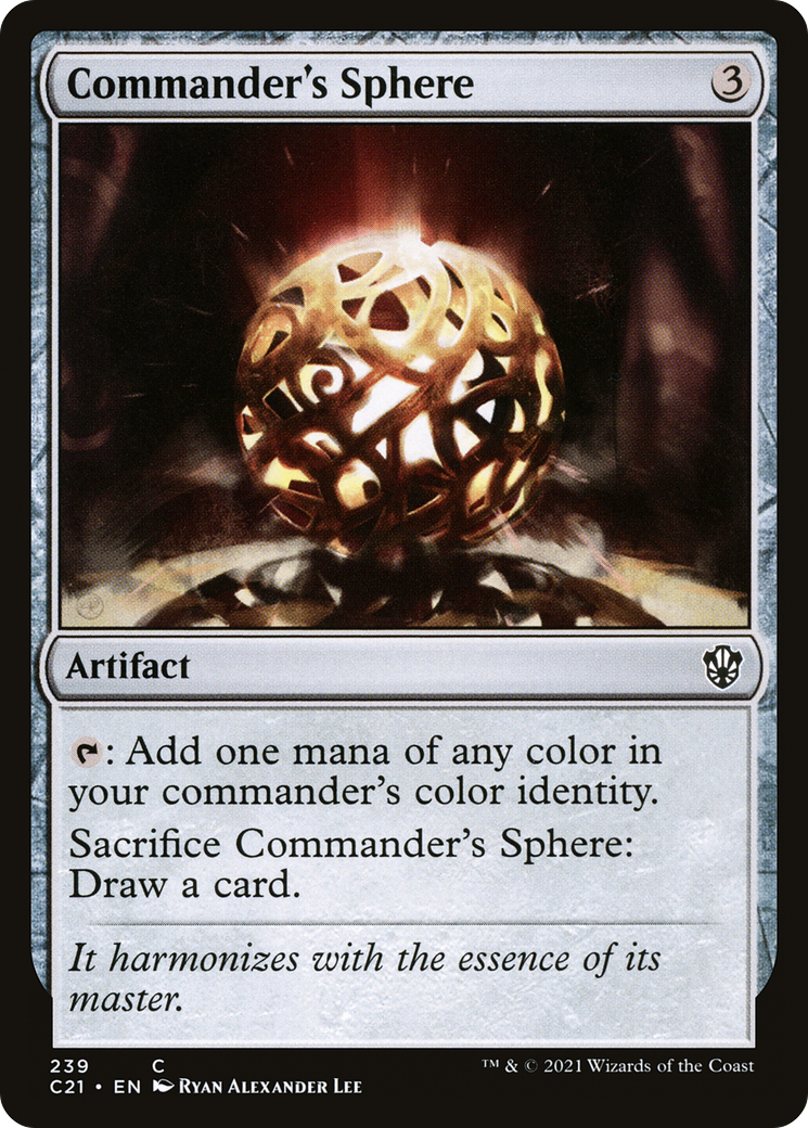 Image of Commander's Sphere (C21-239) - Commander 2021