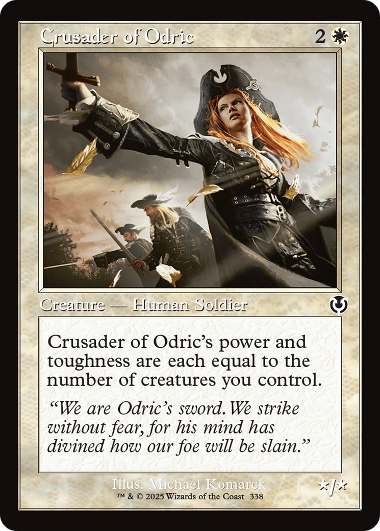 Image of Crusader of Odric (Retro Frame) (INR-338) - Innistrad Remastered