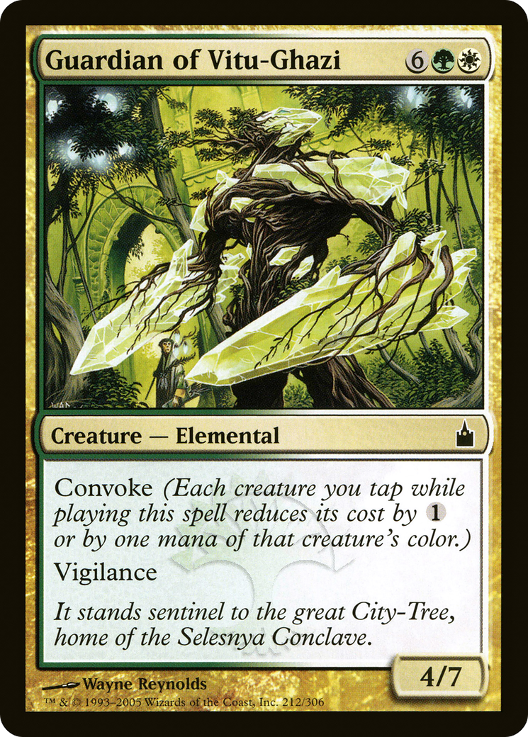 Image of Guardian of Vitu-Ghazi (RAV-212) - Ravnica: City of Guilds