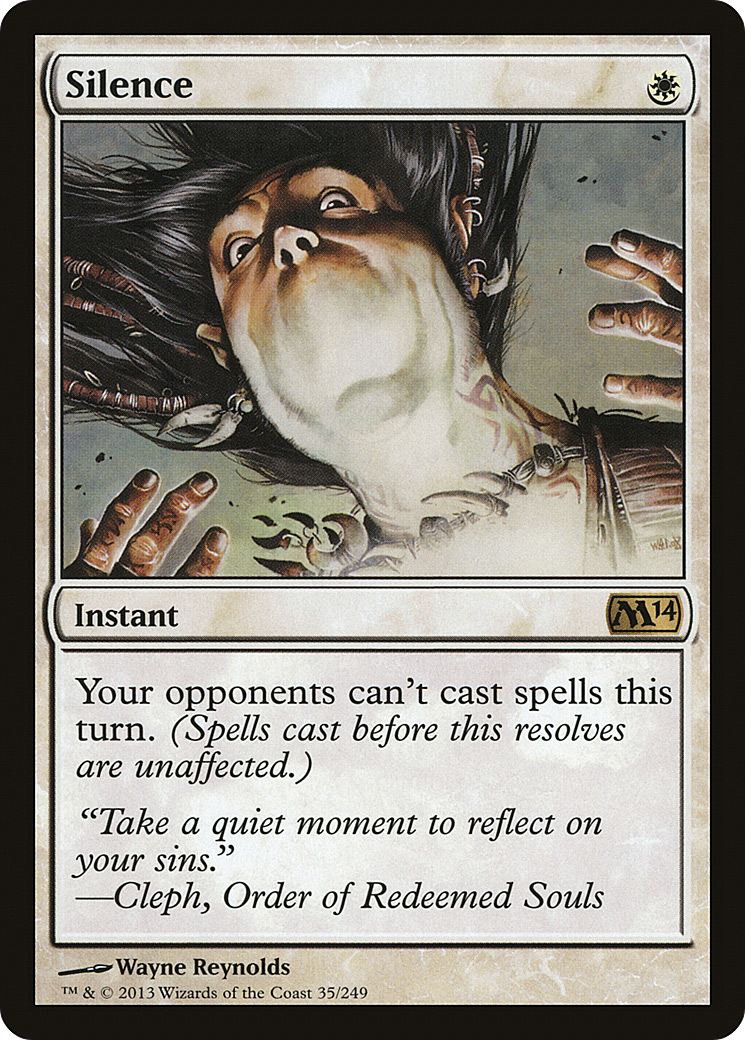 Image of Silence (M14-035) - Magic 2014