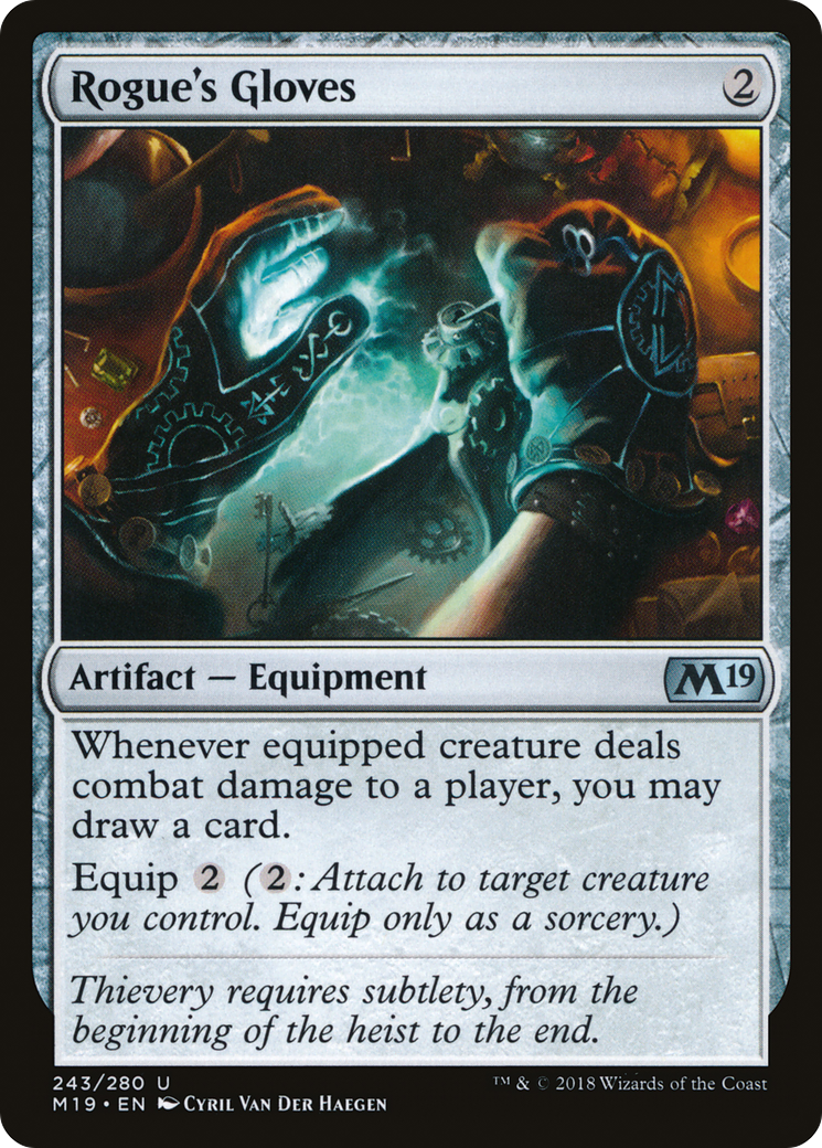 Image of Rogue's Gloves (M19-243) - Core Set 2019