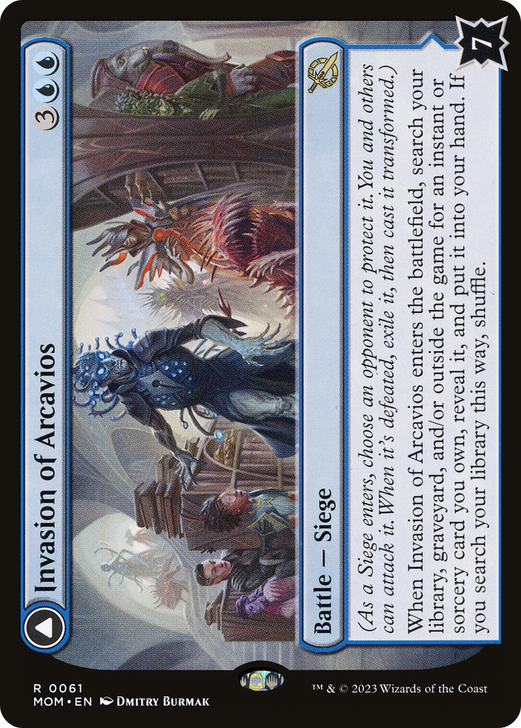Image of Invasion of Arcavios (MOM-061) - March of the Machine