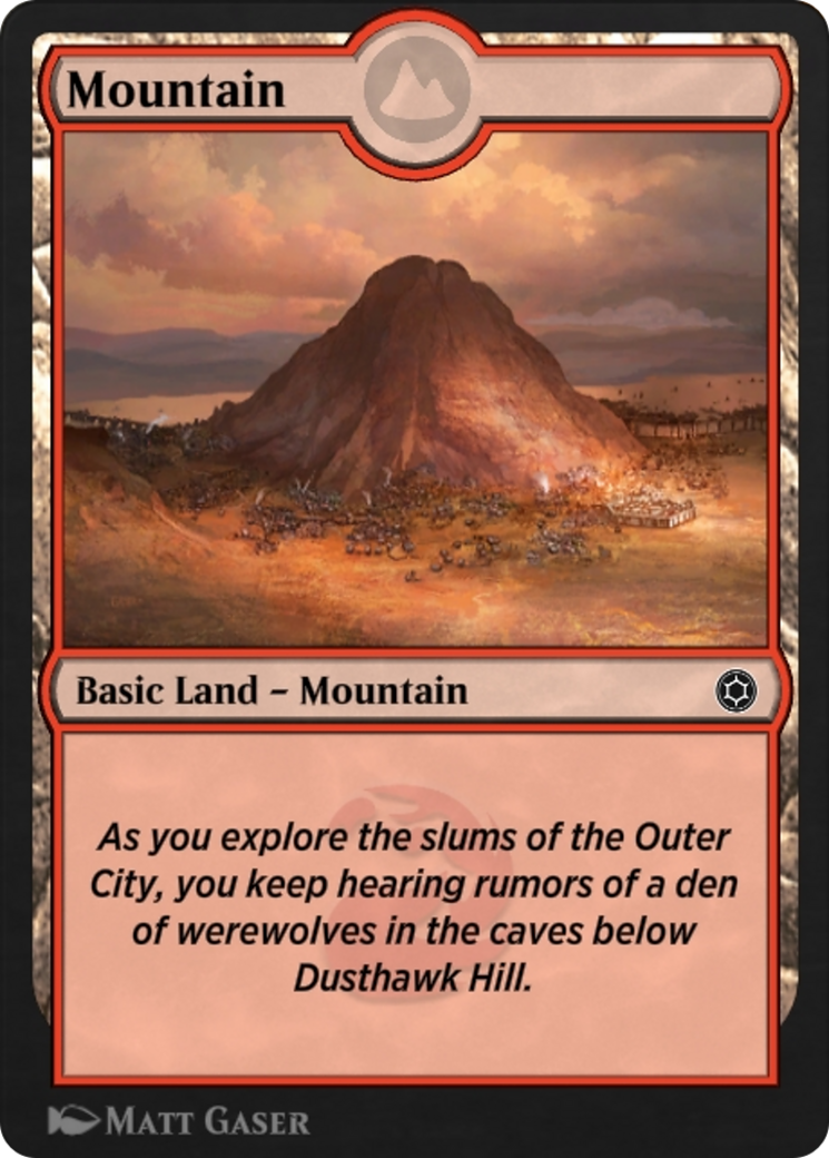 Image of Mountain (HBG-301) - Alchemy Horizons: Baldur's Gate