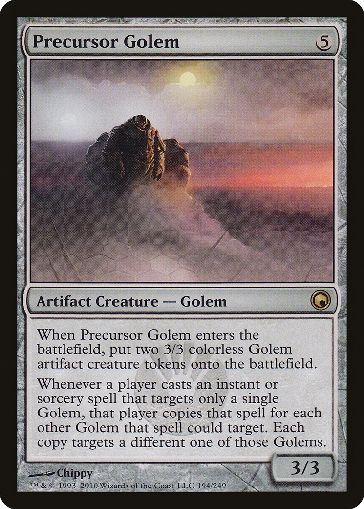 Image of Precursor Golem (SOM-194) - Scars of Mirrodin