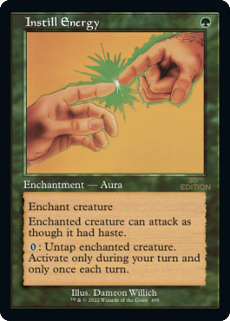 Image of Instill Energy (Retro Frame) (30A-495) - 30th Anniversary Edition