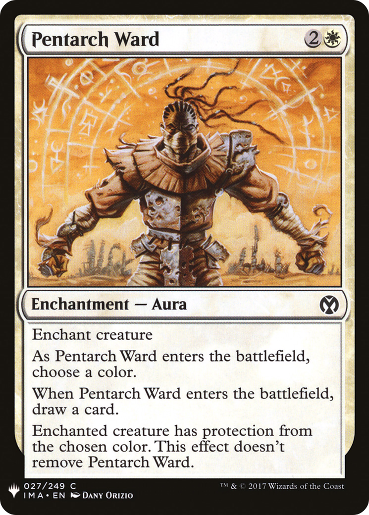 Image of Pentarch Ward (LIST-027) - The List