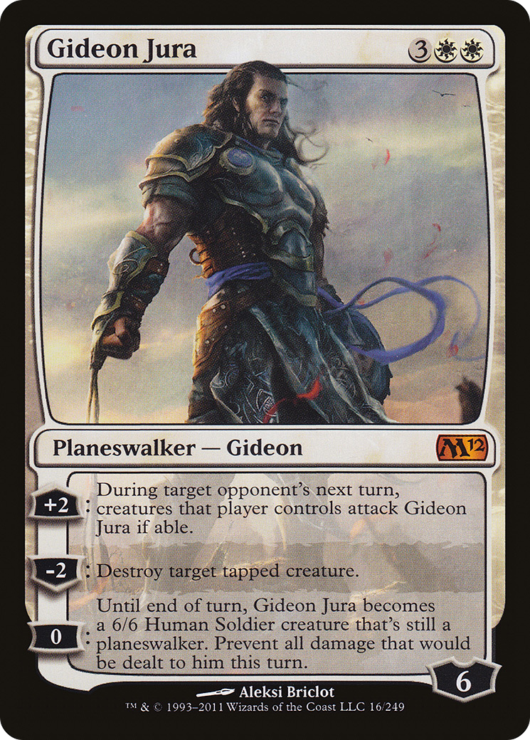 Image of Gideon Jura (M12-016) - Magic 2012 Foil