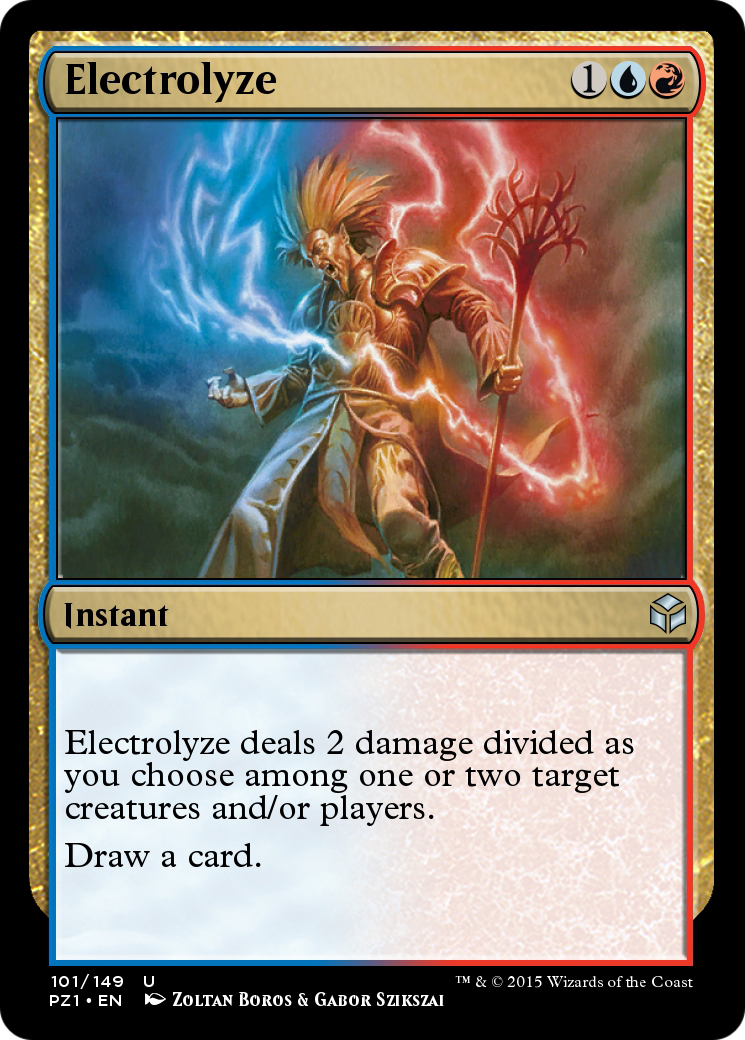 Image of Electrolyze (PZ1-101) - Legendary Cube Prize Pack