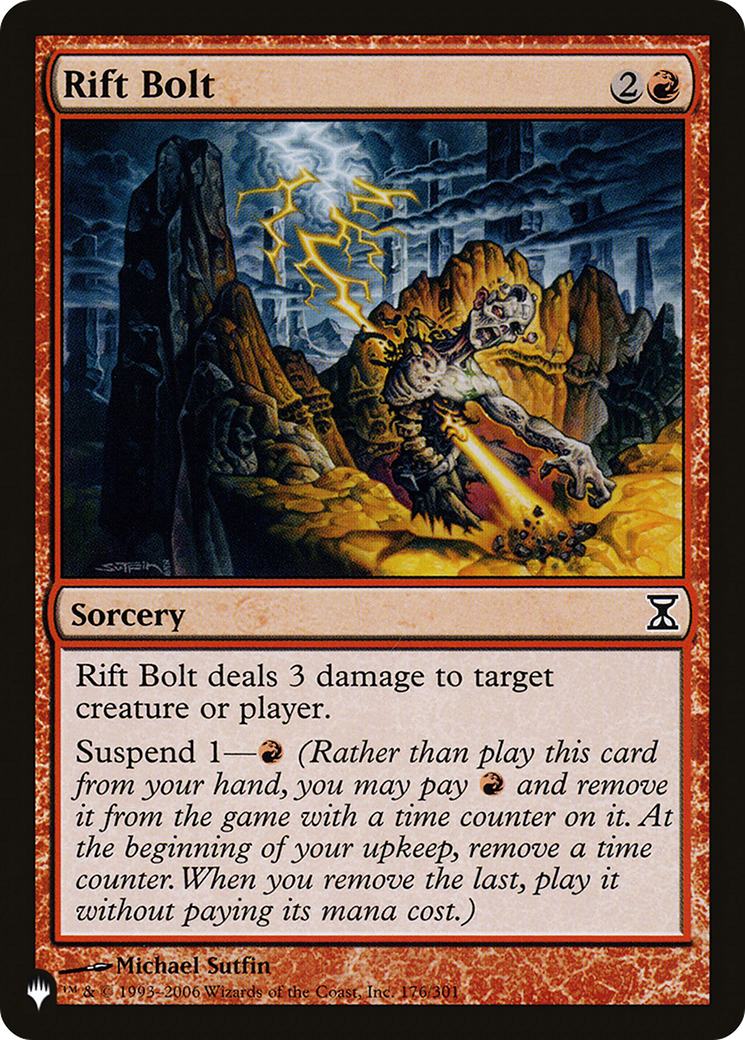 Image of Rift Bolt (LIST-TSP-176) - The List