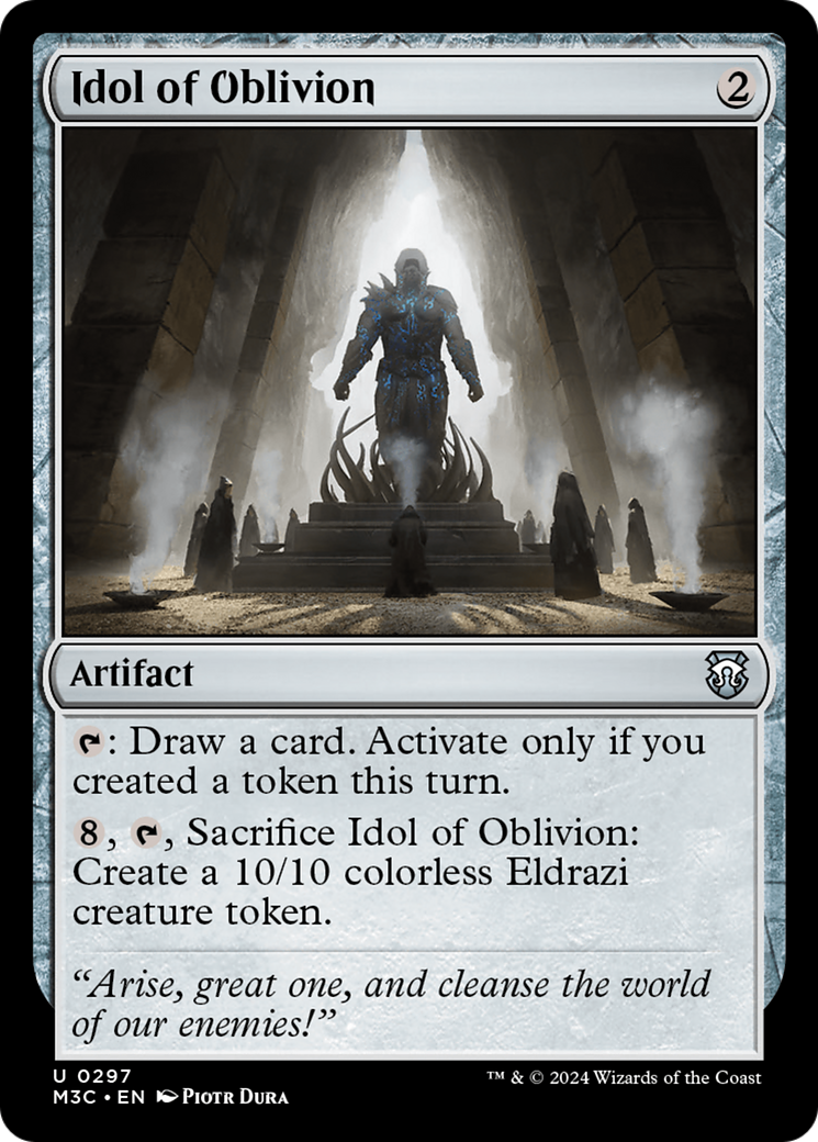 Image of Idol of Oblivion (M3C-297) - Modern Horizons 3 Commander