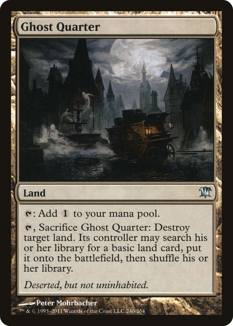 Image of Ghost Quarter (ISD-240) - Innistrad