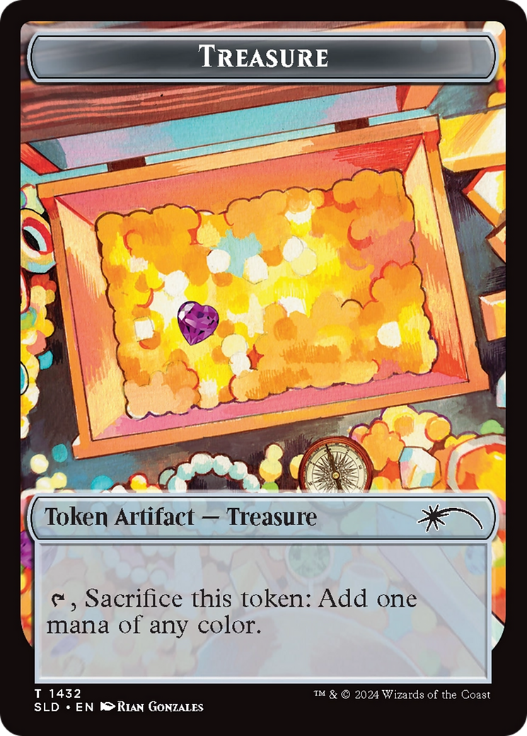 Image of Treasure (SLD-1432) - Secret Lair Drop Foil