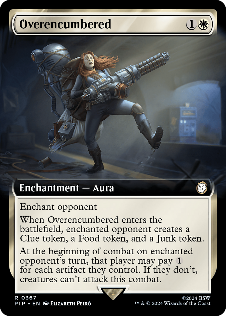 Image of Overencumbered (Extended Art) (PIP-367) - Fallout: (Extended Art)