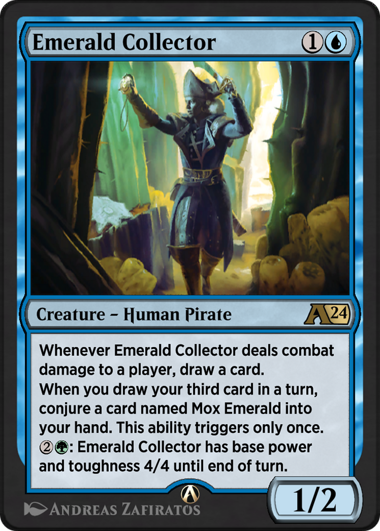Image of Emerald Collector (YOTJ-006) - Alchemy: Outlaws of Thunder Junction