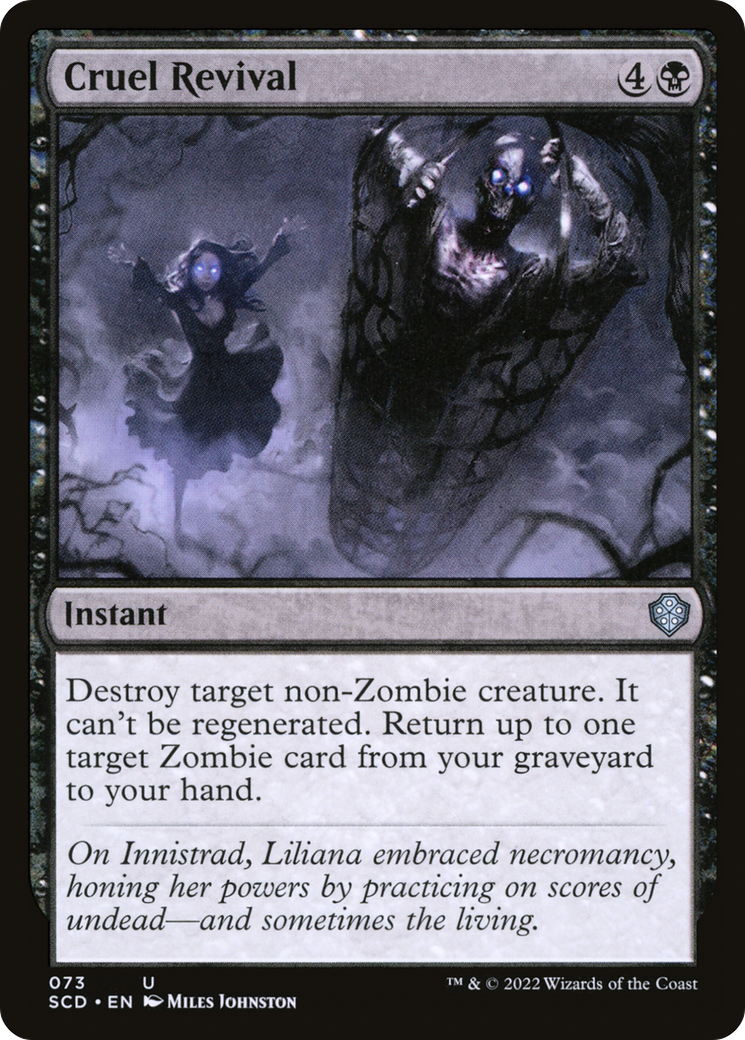 Image of Cruel Revival (SCD-073) - Starter Commander Decks