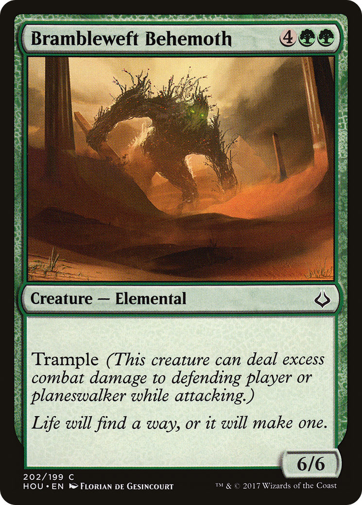 Image of Brambleweft Behemoth (HOU-202) - Hour of Devastation