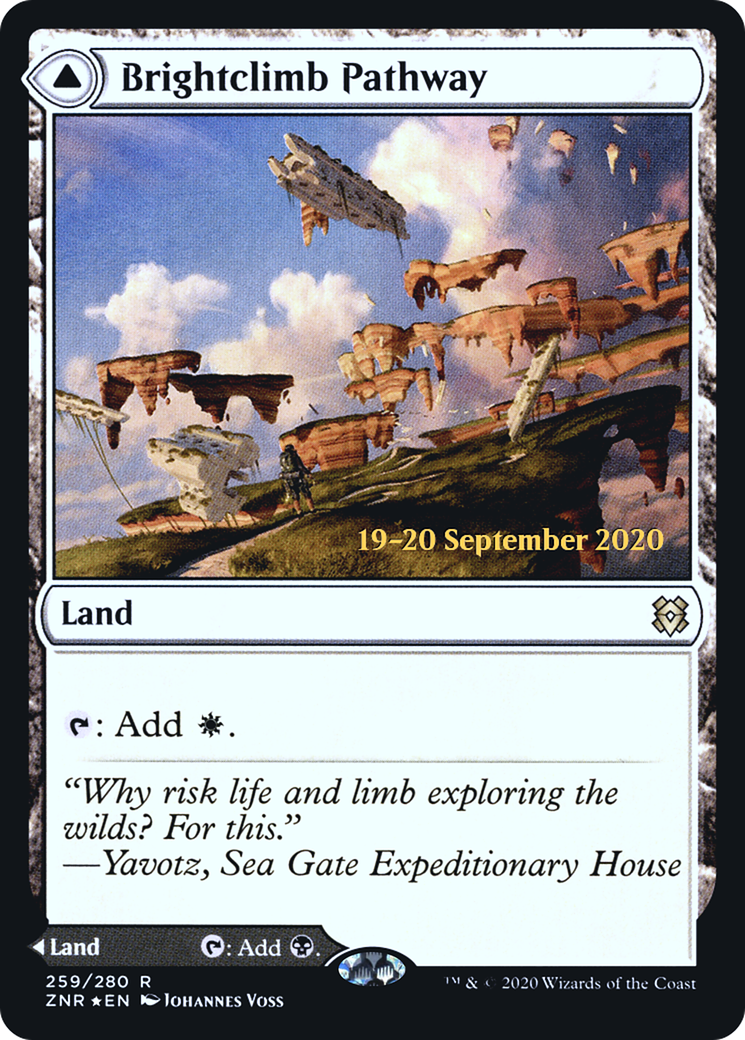 Image of Brightclimb Pathway (PRE-259) - Zendikar Rising Promos Foil