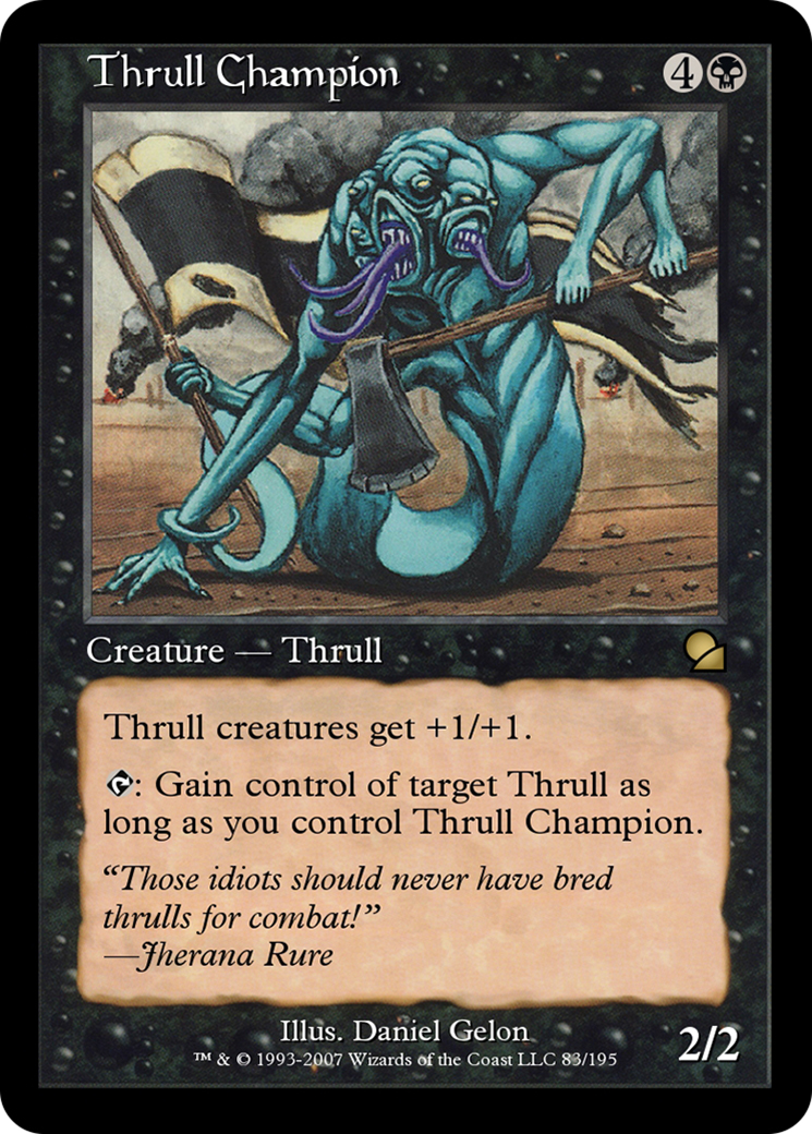 Image of Thrull Champion (ME1-083) - Masters Edition Foil